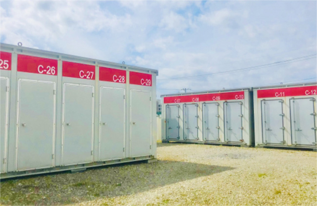 荷物の出し入れに!